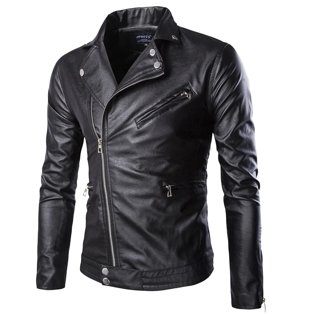2017 Hot Sale Men Leather Jacket Mens Jaqueta Couro Masculino Oblique Zipper Casual Leather Jackets Mens Coat Motorcycle Jacket
2017 Hot Sale Men Leather Jacket Mens Jaqueta Couro Masculino Oblique Zipper Casual Leather Jackets Mens Coat Motorcycle Jacket