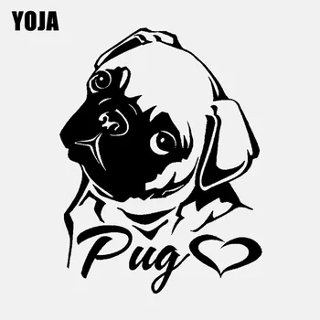 YOJA 45.8CM*60CM Fashion Animal PUG Love Heart PVC Wall Sticker Decal For Room Wall Decoration W3-323
YOJA 45.8CM*60CM Fashion Animal PUG Love Heart PVC Wall Sticker Decal For Room Wall Decoration W3-323