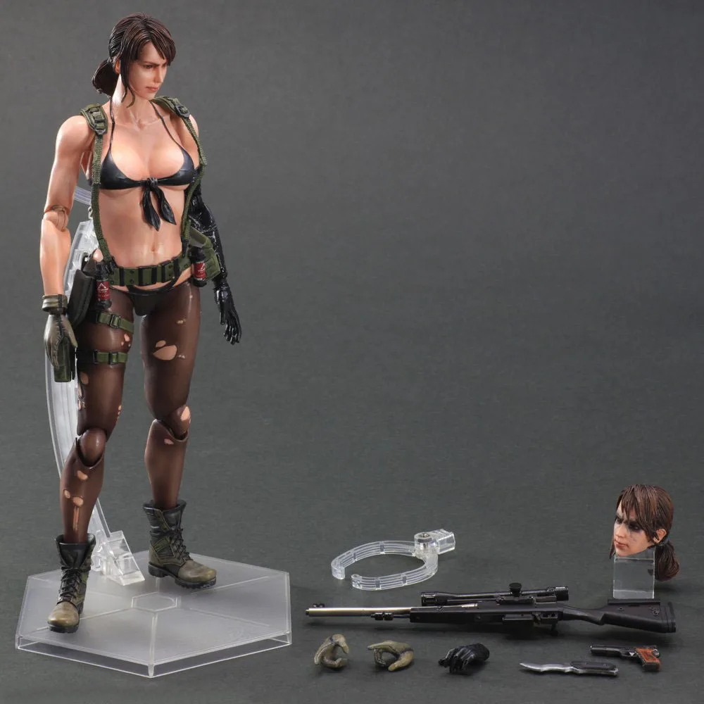 Free Shipping 10" PA KAI Metal Gear Solid V The Phantom Pain Quiet Boxed 25cm PVC Action Figure Collection Model Doll Toys Gift
Free Shipping 10" PA KAI Metal Gear Solid V The Phantom Pain Quiet Boxed 25cm PVC Action Figure Collection Model Doll Toys Gift