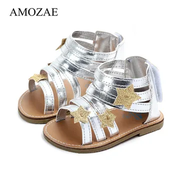 Summer Baby Girl Sandals PU Leather With Shinning Star Baby Sandals For Newborn Rubber Soles High Quality Kids Moccasins
Summer Baby Girl Sandals PU Leather With Shinning Star Baby Sandals For Newborn Rubber Soles High Quality Kids Moccasins