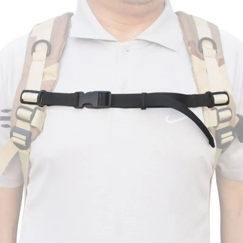 2Pcs/Pair Adjustable Nylon Backpack Chest Harness Strap Webbing Sternum Clip Replacement Anti-Slip Tape With Quick Release Buckl
2Pcs/Pair Adjustable Nylon Backpack Chest Harness Strap Webbing Sternum Clip Replacement Anti-Slip Tape With Quick Release Buckl