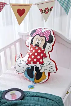 Disney Minnie Mouse Decorative pillow for Girls Bedroom Decoration back cushion Kid Bed 50*30 Pink Polka Dot Children's gift hot
Disney Minnie Mouse Decorative pillow for Girls Bedroom Decoration back cushion Kid Bed 50*30 Pink Polka Dot Children's gift hot
