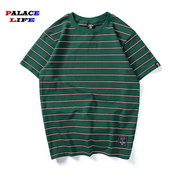 Harajuku Stripe 2020 T Shirts Men Summer Cotton Short Sleeve Hip Hop Loose streetwear TShirt Men camiseta masculina
Harajuku Stripe 2020 T Shirts Men Summer Cotton Short Sleeve Hip Hop Loose streetwear TShirt Men camiseta masculina