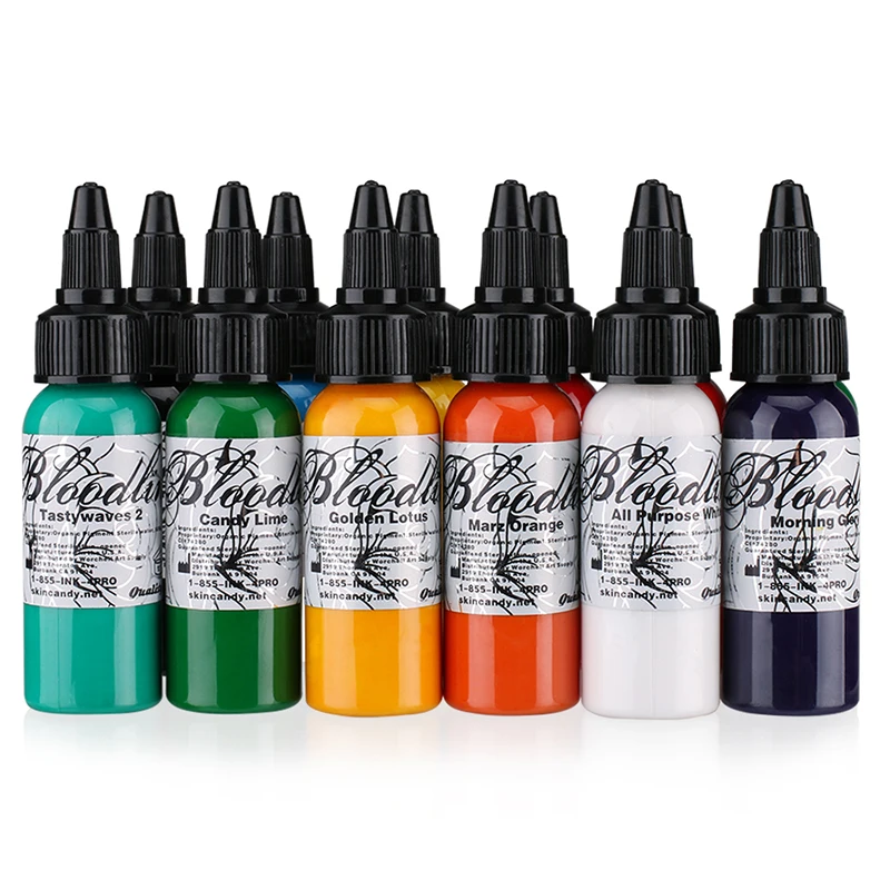 high quality 11 colors set embroidery machine permanent color tattoo microblading pigment body paint tattoo ink beauty tools
high quality 11 colors set embroidery machine permanent color tattoo microblading pigment body paint tattoo ink beauty tools
