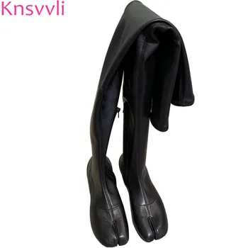Knsvvli New Style Black Over The Knee Boots Woman Low Heels Autumn Stretch Shoes Woman Split Toe Chunky Heels Thigh High Boots
Knsvvli New Style Black Over The Knee Boots Woman Low Heels Autumn Stretch Shoes Woman Split Toe Chunky Heels Thigh High Boots