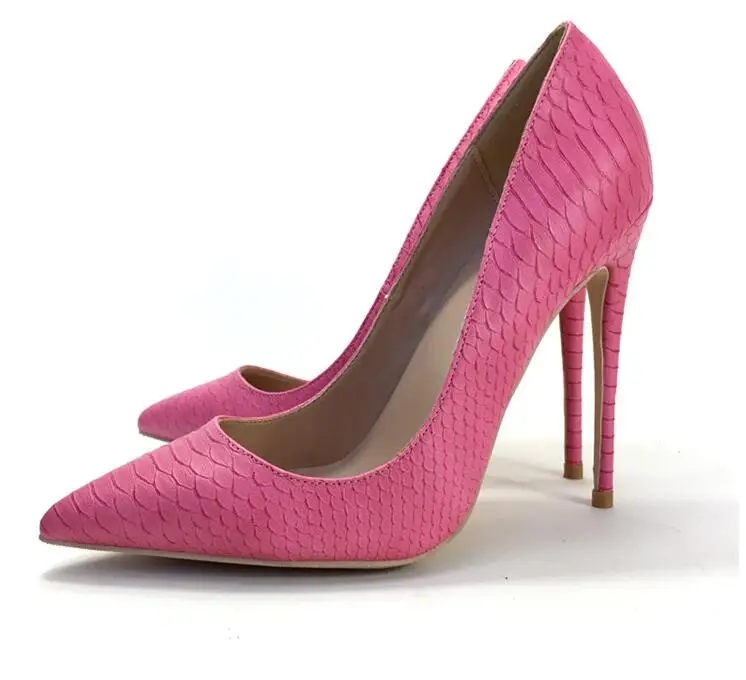 Women Sexy High Heels Pink snakeskin Patent Leather Ladies Fashion Party Stiletto 10CM Office Shoes Shallow Pumps High Quality
Women Sexy High Heels Pink snakeskin Patent Leather Ladies Fashion Party Stiletto 10CM Office Shoes Shallow Pumps High Quality