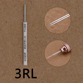 100Pcs Professional Sterilized 3 Pin Round 3R Fog Eyebrow Needles High Quality Manual Tattoo Pen Machine Micro blading Needles
100Pcs Professional Sterilized 3 Pin Round 3R Fog Eyebrow Needles High Quality Manual Tattoo Pen Machine Micro blading Needles