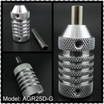 One Silver Aluminum Alloy Tattoo Grip Tube With Back Stem For Tattoo Machine Gun Supply AGR25D-G#
One Silver Aluminum Alloy Tattoo Grip Tube With Back Stem For Tattoo Machine Gun Supply AGR25D-G#
