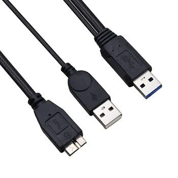 50pcs Dual USB 3.0 A Male to Micro-B Male+Male Power Supply Y Cable for Hard Drive HDD
50pcs Dual USB 3.0 A Male to Micro-B Male+Male Power Supply Y Cable for Hard Drive HDD