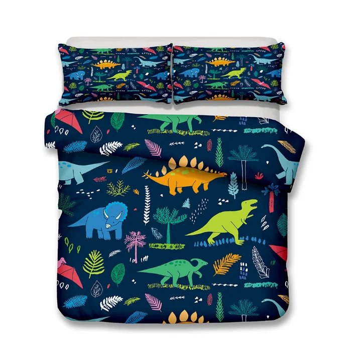 Drop Shipping 3D Bedding Set Dinosaur Print Blue Duvet cover Print Duvet cover set Bedclothes with pillowcase bed set Bedroom
Drop Shipping 3D Bedding Set Dinosaur Print Blue Duvet cover Print Duvet cover set Bedclothes with pillowcase bed set Bedroom