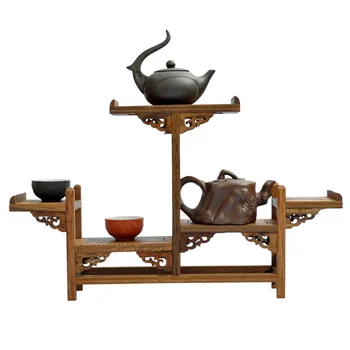 Ming and Qing furniture mahogany wings antique wooden curio shelf aircraft Shelf Teapot frame ornaments factory direct
Ming and Qing furniture mahogany wings antique wooden curio shelf aircraft Shelf Teapot frame ornaments factory direct