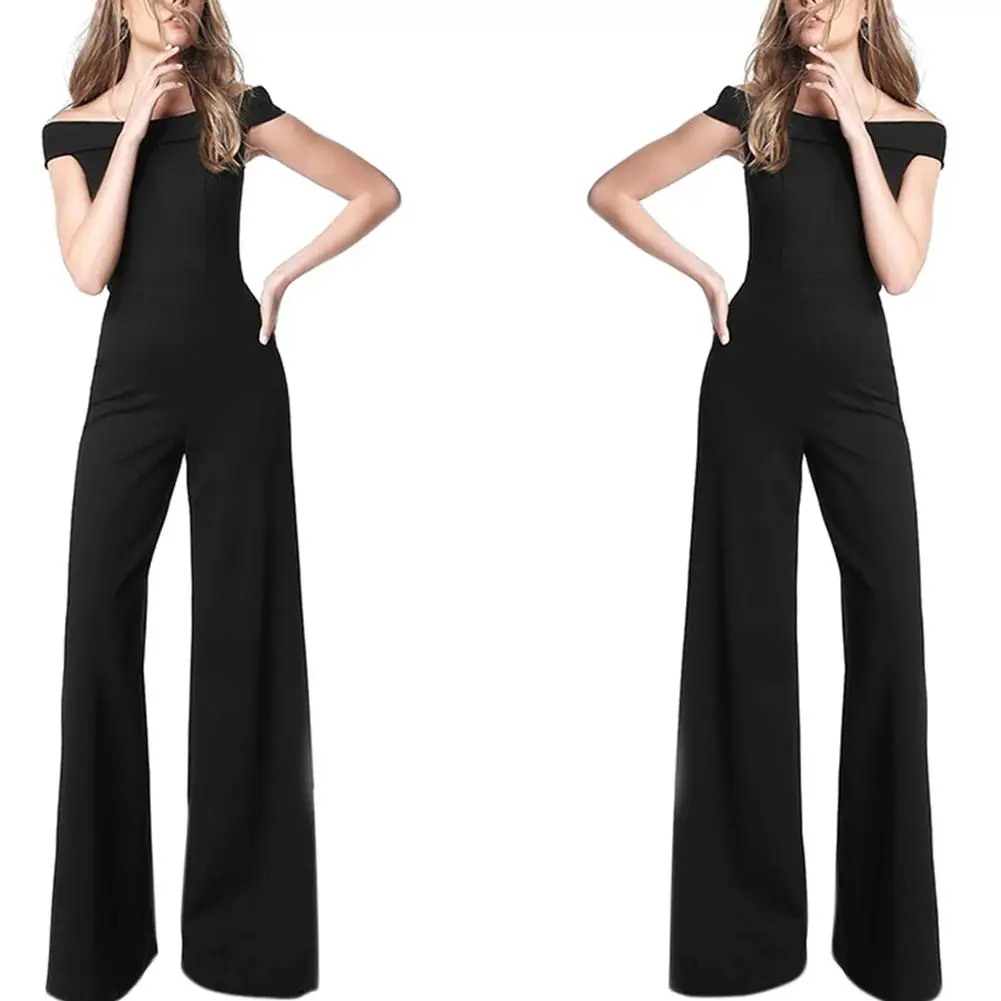 Fashion Sexy Jumpsuits Women Clothes Elegant Slim Off Shoulder One-piece Jumpsuit Siamese Pants
Fashion Sexy Jumpsuits Women Clothes Elegant Slim Off Shoulder One-piece Jumpsuit Siamese Pants