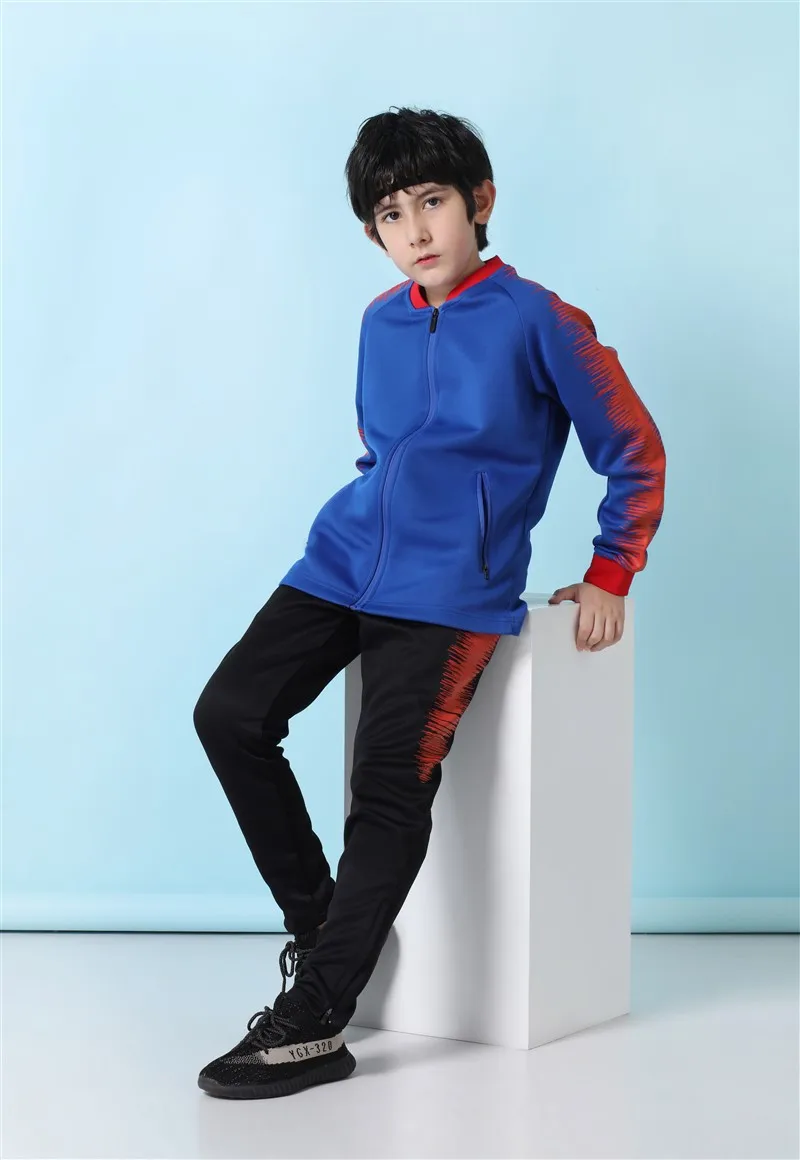 HOWE AO coat Adult Men Soccer Jerseys Set Jogging clothing jacket pants sports suit wear Running football Training Tracksuit HOWE AO coat Adult Men Soccer Jerseys Set Jogging clothing jacket pants sports suit wear Running football Training Tracksuit