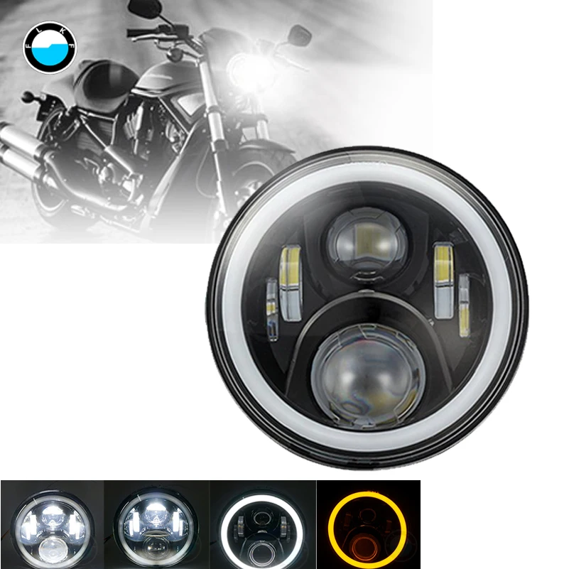 7" Round LED Headlight For Harley Motorcycle Projector HID LED Light Bulb 7inch 60W LED motorcycle Headlight
7" Round LED Headlight For Harley Motorcycle Projector HID LED Light Bulb 7inch 60W LED motorcycle Headlight