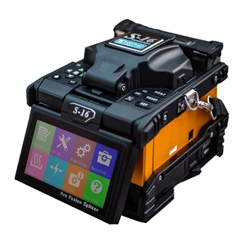 S-16 Fusion Splicer FTTX/FTTH Multifunction Fiber Splicing Machine,6s splicing time with 4000 times electrodes life free by DHL
S-16 Fusion Splicer FTTX/FTTH Multifunction Fiber Splicing Machine,6s splicing time with 4000 times electrodes life free by DHL
