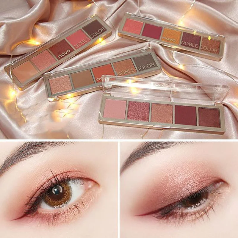 Fashion Silky eyeshadow palette 5 colors matte eyeshadow palette glitter eye shadow makeup nude makeup set Cosmetics
Fashion Silky eyeshadow palette 5 colors matte eyeshadow palette glitter eye shadow makeup nude makeup set Cosmetics