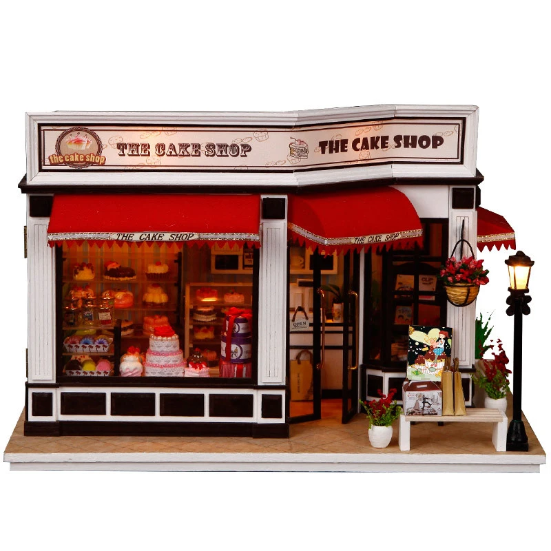 Minature Dollhouse Diy Doll House Casa Wooden Store Model With Furnitures Building Christmas Gift Toys For Children K016 #ED
Minature Dollhouse Diy Doll House Casa Wooden Store Model With Furnitures Building Christmas Gift Toys For Children K016 #ED