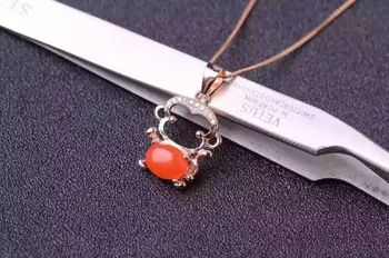 natural south red agate pendant S925 silver Natural yellow crystal Pendant Necklace trendy Elegant Cute monkey women jewelry
natural south red agate pendant S925 silver Natural yellow crystal Pendant Necklace trendy Elegant Cute monkey women jewelry