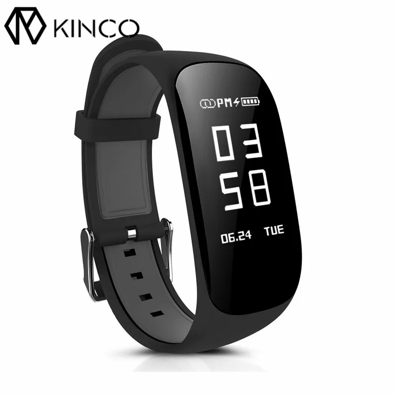 KINCO Real-Time Heart Rate Monitor bluetooth 0.96inch OLED Sport Wristband Pedometer Waterproof Smart Bracelet for IOS/Android
KINCO Real-Time Heart Rate Monitor bluetooth 0.96inch OLED Sport Wristband Pedometer Waterproof Smart Bracelet for IOS/Android