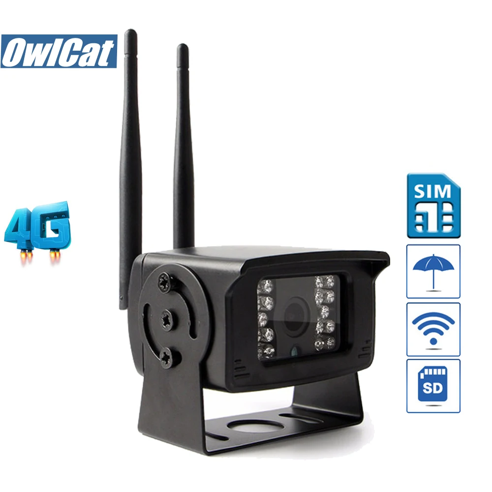 OwlCat Outdoor Waterproof 3G/4G SIM Card HD 1080P Remote Monitoring Mini Network CCTV Camera AP Motion SD Card Slot P2P View
OwlCat Outdoor Waterproof 3G/4G SIM Card HD 1080P Remote Monitoring Mini Network CCTV Camera AP Motion SD Card Slot P2P View