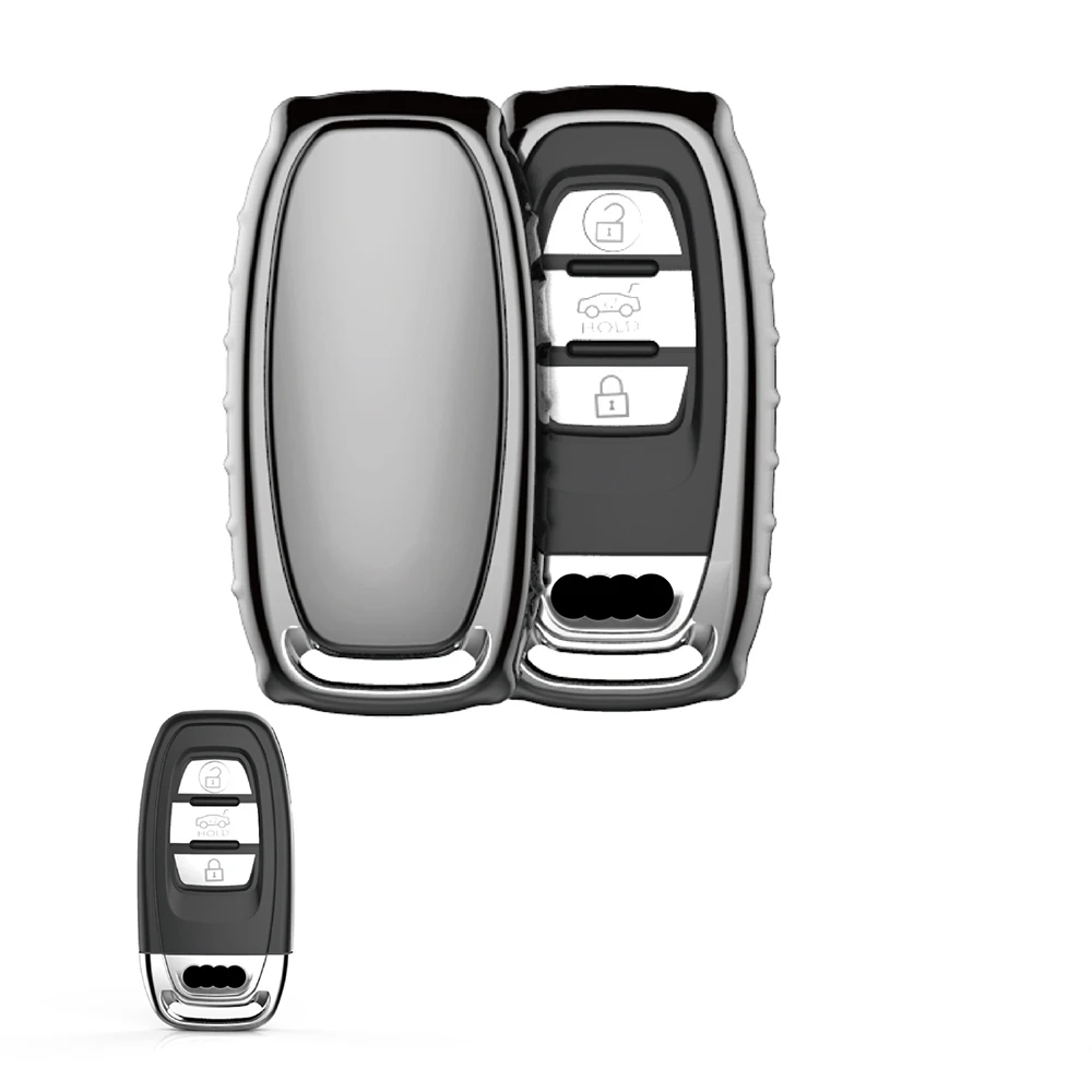 Shiny TPU Remote Holder for Audi A4 B6 B8 B7 B5 A6 C5 C6 A5 A7 A8 Q5 S7 S8 S5 Auto Car Key Case Cover Key Shell Bag Accessories
Shiny TPU Remote Holder for Audi A4 B6 B8 B7 B5 A6 C5 C6 A5 A7 A8 Q5 S7 S8 S5 Auto Car Key Case Cover Key Shell Bag Accessories