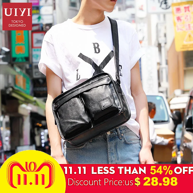 UIYI Leather Crossbody Bags men Black Casual Messenger Bag Small Chest Brand Designer Male men's Shoulder Bag for Men Bags
UIYI Leather Crossbody Bags men Black Casual Messenger Bag Small Chest Brand Designer Male men's Shoulder Bag for Men Bags