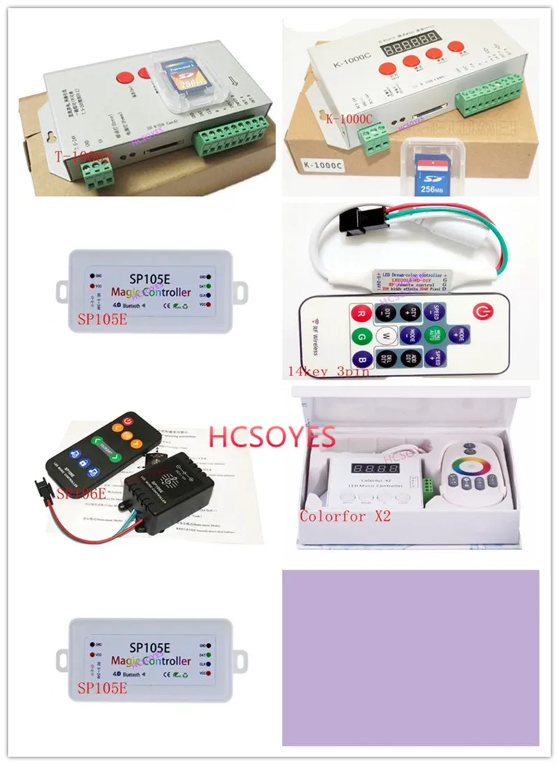 K-1000C (T-1000S Updated) controller K1000C WS2812B,WS2811,APA102,T1000S WS2813 LED 2048 Pixels Program Controller DC5-24V
K-1000C (T-1000S Updated) controller K1000C WS2812B,WS2811,APA102,T1000S WS2813 LED 2048 Pixels Program Controller DC5-24V