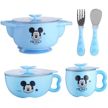 5pcs/set Disney Children Tableware 3pcs/set Mickey Mouse Plate Kids Dishes Bowl Melamine Feeding Rice Dinnerware Cup Spoon
5pcs/set Disney Children Tableware 3pcs/set Mickey Mouse Plate Kids Dishes Bowl Melamine Feeding Rice Dinnerware Cup Spoon