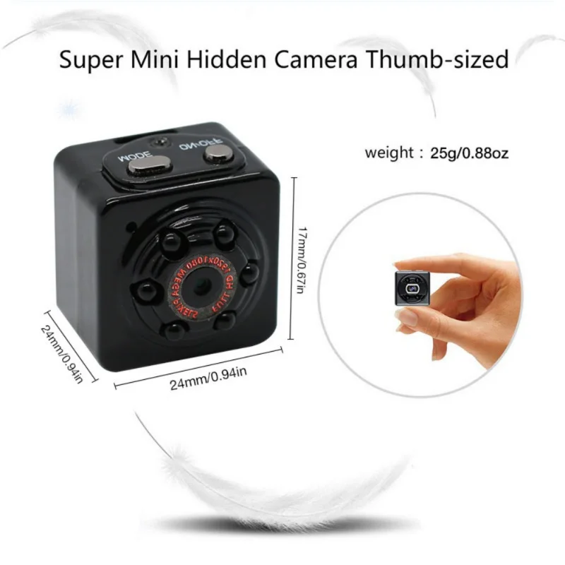 

Micro Full HD IR Night Vision Smallest DV DVR Camcorder SQ9 Mini Camera 480P Video Recorder Digital Cam PK SQ11 SQ8