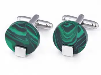 10pairs/lot Elegant Green Malachite Cufflinks Simple Vintage Fashion Cuff Links Shirt Cuff Button Men Jewelry Accessory Wedding
10pairs/lot Elegant Green Malachite Cufflinks Simple Vintage Fashion Cuff Links Shirt Cuff Button Men Jewelry Accessory Wedding