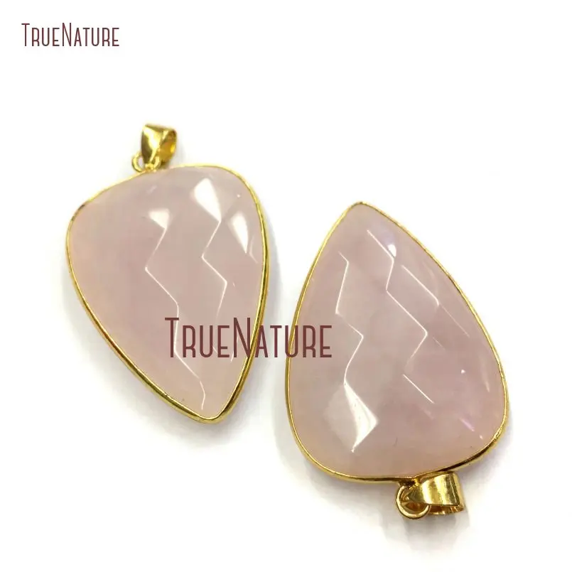 10Pcs Gold Color Faceted Dagger Pendant Rose Quartzs Pendant Online 36x26mm PM13543
10Pcs Gold Color Faceted Dagger Pendant Rose Quartzs Pendant Online 36x26mm PM13543