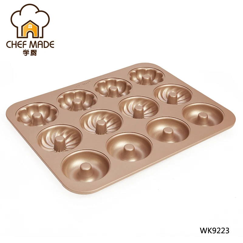 Non-Stick 12 Cup Donuts Japanese Madeleine Shell Banana Cake Mold Baking Tools Kitchen Cookie Baking Mold
Non-Stick 12 Cup Donuts Japanese Madeleine Shell Banana Cake Mold Baking Tools Kitchen Cookie Baking Mold