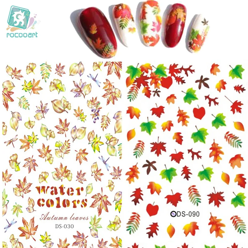 Rocooart DS030 2018 Nail Diy Art Tips Decoration Sticker Nails Wraps Styling Glitter Colorful Leaves Water Transfer Sticker
Rocooart DS030 2018 Nail Diy Art Tips Decoration Sticker Nails Wraps Styling Glitter Colorful Leaves Water Transfer Sticker