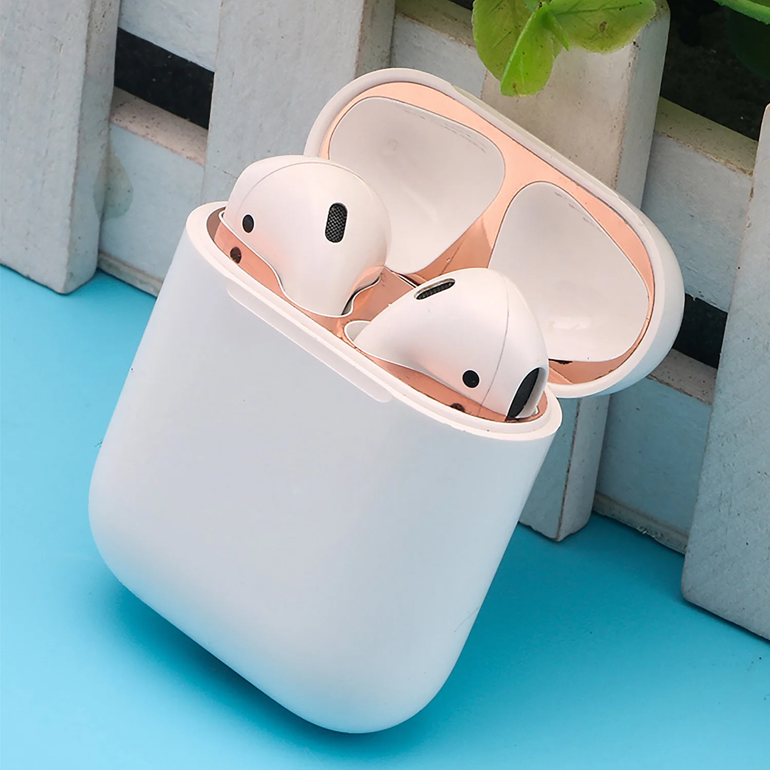 Vococal 1 Set Fashion Metal Protective Dust Stickers Guards for Apple Airpods Air Pods Bluetooth Earphones Case Accessories
Vococal 1 Set Fashion Metal Protective Dust Stickers Guards for Apple Airpods Air Pods Bluetooth Earphones Case Accessories