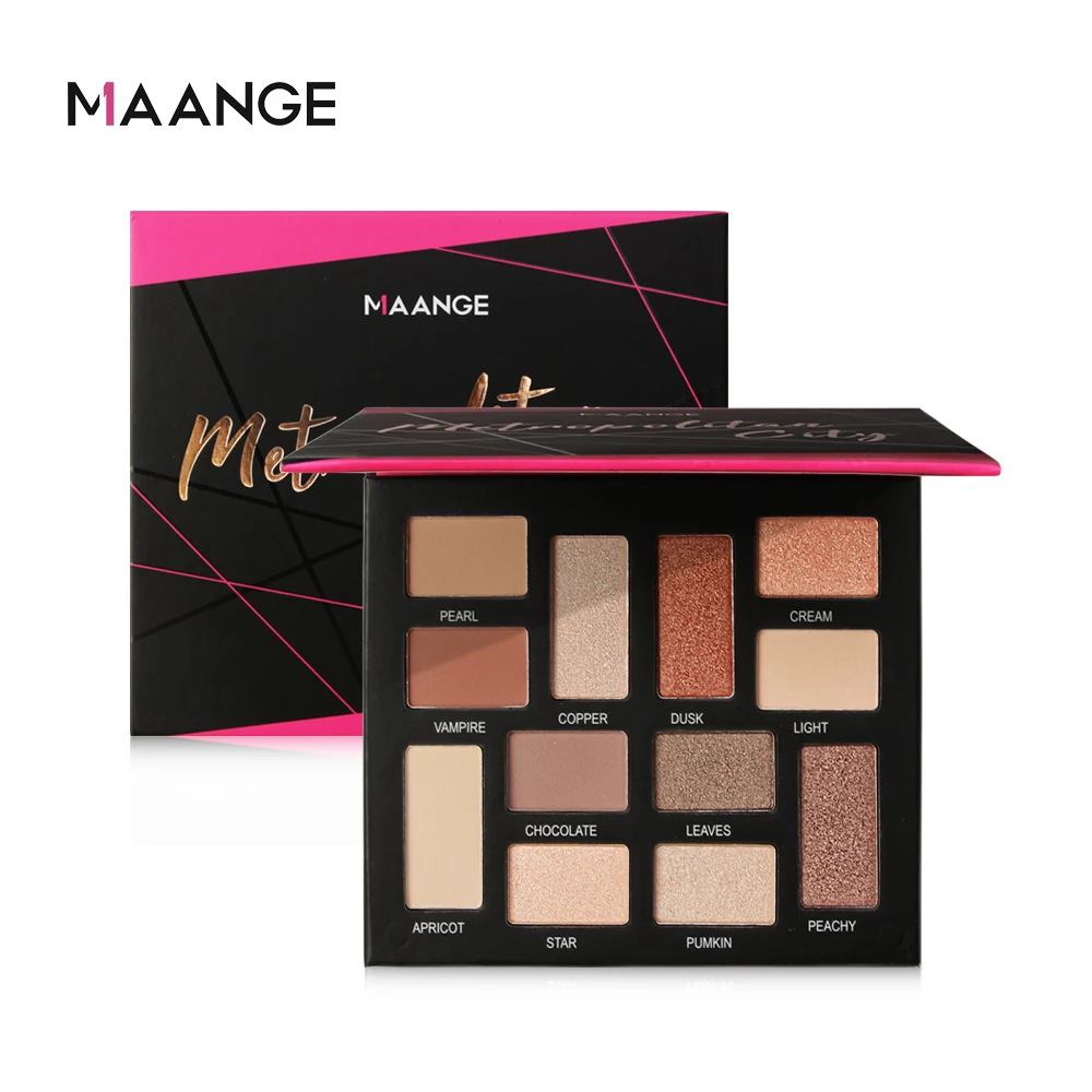 Matte Pearlescent Eye Shadow 12 Colors Pigment Eye Shadow Palette Earthy Colours Make Up Eyeshadow Eye Shadow Tray TSLM1
Matte Pearlescent Eye Shadow 12 Colors Pigment Eye Shadow Palette Earthy Colours Make Up Eyeshadow Eye Shadow Tray TSLM1