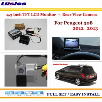 Auto Back UP Reverse Camera For Peugeot 308 2012 2013 Car 4.3" Color LCD Monitor Screen 2 in 1 Rearview Parking System
Auto Back UP Reverse Camera For Peugeot 308 2012 2013 Car 4.3" Color LCD Monitor Screen 2 in 1 Rearview Parking System