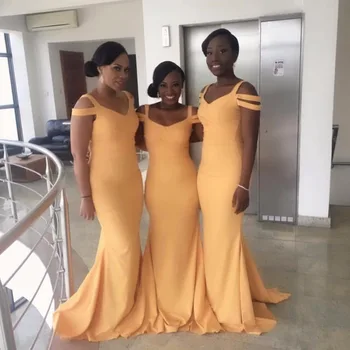 Fashion Mermaid Bridesmaid Dresses V-neck Cap Sleeve Backless Cheap South African Maid of the Honor Dress Prom Party Gowns
Fashion Mermaid Bridesmaid Dresses V-neck Cap Sleeve Backless Cheap South African Maid of the Honor Dress Prom Party Gowns