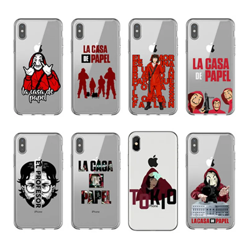 Spain TV La Casa de papel Case Assalto Phone Case Capa Shell Para Apple iPhone 4 5 6 7 8 X Plus Do Telefone de Soft silicone TPU
Spain TV La Casa de papel Case Assalto Phone Case Capa Shell Para Apple iPhone 4 5 6 7 8 X Plus Do Telefone de Soft silicone TPU