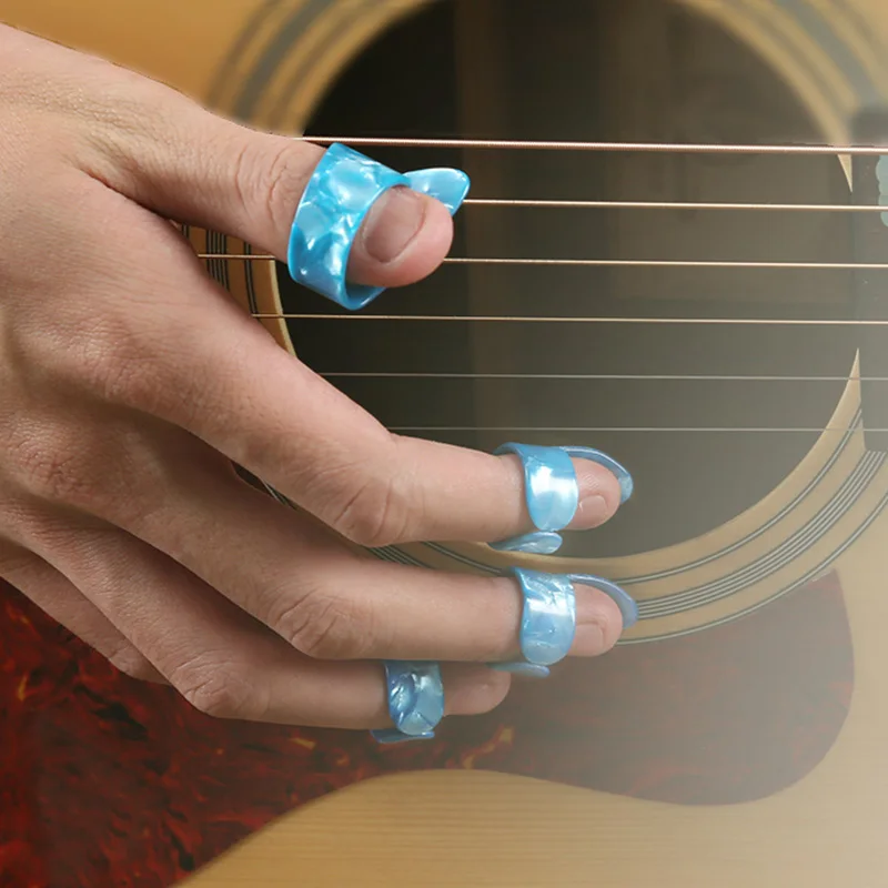 Dropship Thumb + Finger Guitar Picks Guitar Plectrums Sheath For Acoustic Electric Bass Guitar
Dropship Thumb + Finger Guitar Picks Guitar Plectrums Sheath For Acoustic Electric Bass Guitar