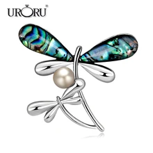 URORU Brooch,High-quality Fashion Pearl Rhinestone Dragonfly & Frog Brooches and Pins For Women Wedding Decoration Jewelry Gifts 
URORU Brooch,High-quality Fashion Pearl Rhinestone Dragonfly & Frog Brooches and Pins For Women Wedding Decoration Jewelry Gifts