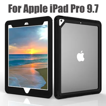 For Apple iPad Pro 9.7 PC + TPU Armor Shockproof Protective with Transparent Back Cover Case for iPad A1673 / A1674 / A1675
For Apple iPad Pro 9.7 PC + TPU Armor Shockproof Protective with Transparent Back Cover Case for iPad A1673 / A1674 / A1675