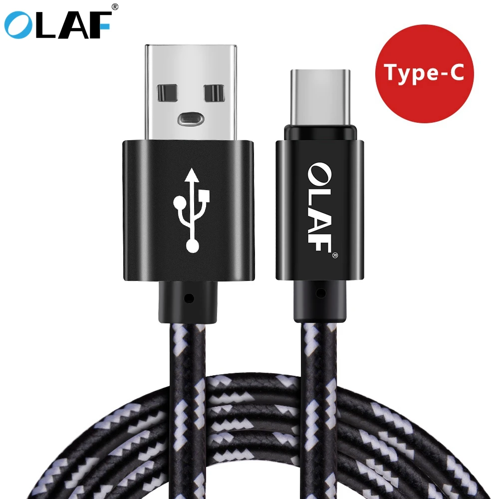 OLAF USB Type C Cable For Xiaomi Redmi Note 7 Mobile Phone Type-C Fast Charging USB-C Cable for Samsung S9 S8 Plus S10 Note 9 8
OLAF USB Type C Cable For Xiaomi Redmi Note 7 Mobile Phone Type-C Fast Charging USB-C Cable for Samsung S9 S8 Plus S10 Note 9 8