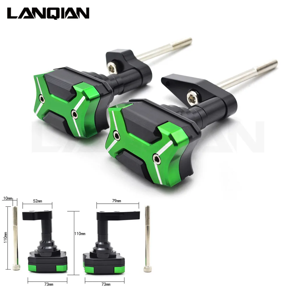 CNC Motorcycle Frame Slider Crash Protector Engine Guard protection For KAWASAKI ER6N 2012 2013 2014 2015 2016 ER-6N ER 6N
CNC Motorcycle Frame Slider Crash Protector Engine Guard protection For KAWASAKI ER6N 2012 2013 2014 2015 2016 ER-6N ER 6N