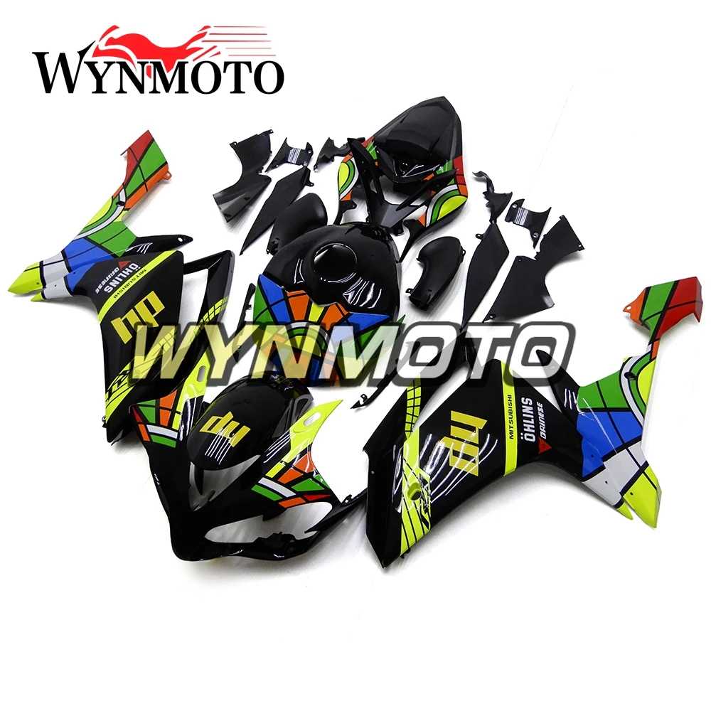 ABS Injection Plastics Fairings For Yamaha YZF1000 R1 Year 2007 2008 07 08 Motorcycle Full Fairing Kit Yellow Black Colorful
ABS Injection Plastics Fairings For Yamaha YZF1000 R1 Year 2007 2008 07 08 Motorcycle Full Fairing Kit Yellow Black Colorful