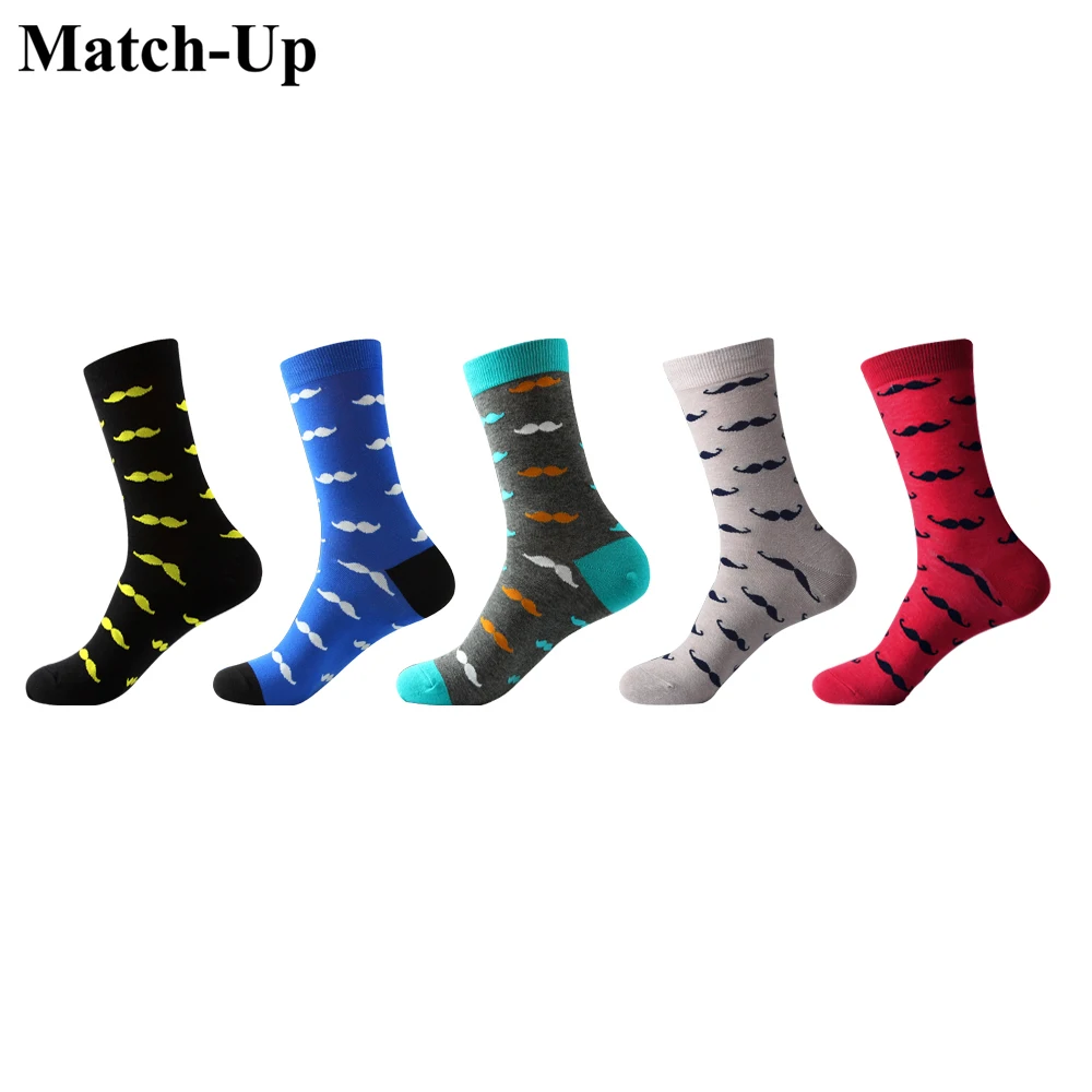 Мужские хлопковые носки Match-Up, модные высококачественные цветные носки с изображением бороды и бороды (5 парт/Лот), США 7,5-12
Мужские хлопковые носки Match-Up, модные высококачественные цветные носки с изображением бороды и бороды (5 парт/Лот), США 7,5-12