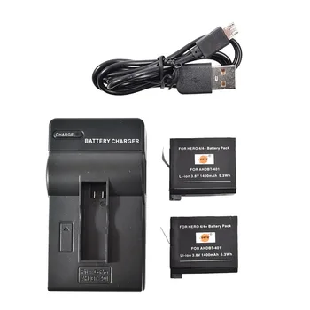 DSTE 2PCS AHDBT-401 Camera Battery with USB Charger for Gopro Hero4 Hero4+ Camera
DSTE 2PCS AHDBT-401 Camera Battery with USB Charger for Gopro Hero4 Hero4+ Camera