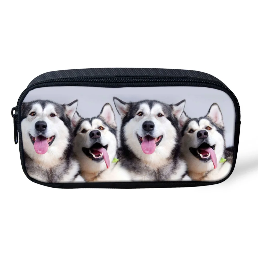 FORUDESIGNS Cosmetic Bags Women Animal Husky Dog Children Pencil Pen Case Make Up Bag Zipper Pouch Children Girls Storage Bag
FORUDESIGNS Cosmetic Bags Women Animal Husky Dog Children Pencil Pen Case Make Up Bag Zipper Pouch Children Girls Storage Bag