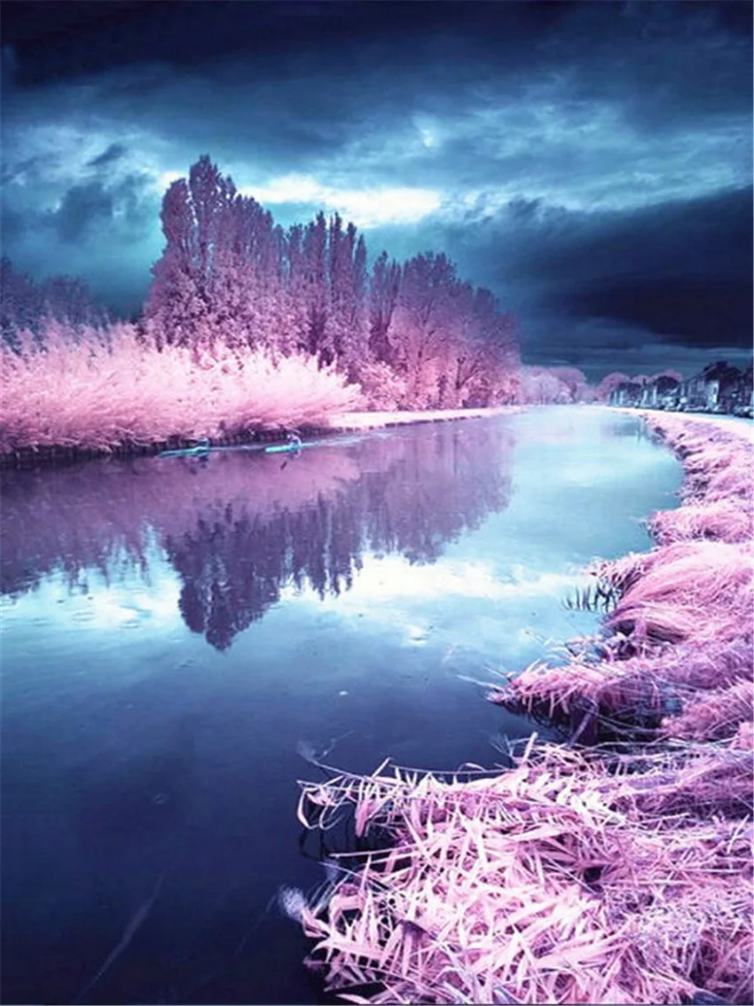 5D DIY Diamond Painting river landscape Cross Stitch 3D Diamond Scenery diamond Embroidery rhinestones Christmas gift
5D DIY Diamond Painting river landscape Cross Stitch 3D Diamond Scenery diamond Embroidery rhinestones Christmas gift