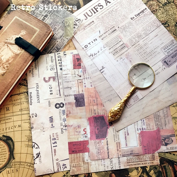 5pcs Vintage Japanese receipt retro bill background collage Decorative Stickers DIY Scrapbooking Diary album Stickers Escolar
5pcs Vintage Japanese receipt retro bill background collage Decorative Stickers DIY Scrapbooking Diary album Stickers Escolar