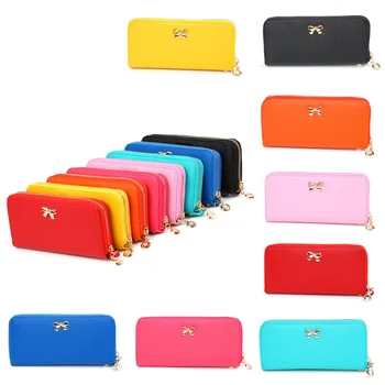 2020 New Female Wallets Fashion Leather Wallet Clutches Korean Cute Bowknot 3D Purse Famous ladies Brand Women Clutches
2020 New Female Wallets Fashion Leather Wallet Clutches Korean Cute Bowknot 3D Purse Famous ladies Brand Women Clutches